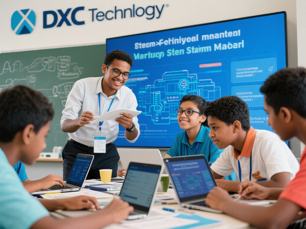 → DXC Technology倡导以STEM教育推动创新和多元化发展 DXC Technology通过实施多项